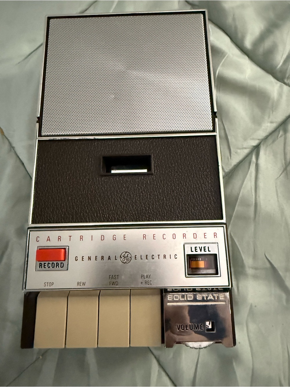 Vintage General Electric Solid State Recorder